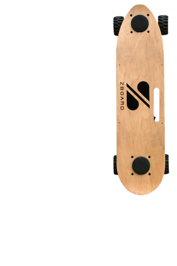 Le Zboard, le skateboard electrique sans télécommande
